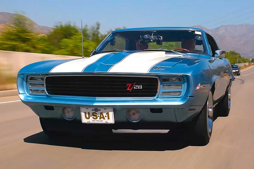 Video: Jay Leno Drives a "Golden Era" 1969 Camaro Z/28